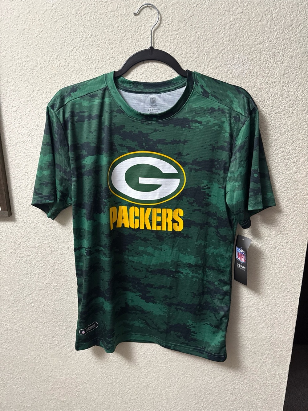 NFL Green Packers Logo Short Sleeve Tee